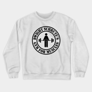 The Office – Dwight Schrute’s Gym For Muscles Strength Of A Grown Man And A Little Baby Crewneck Sweatshirt